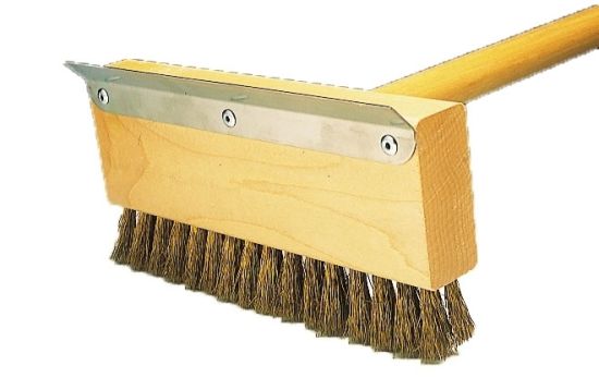 Cepillo-rascador limpiahornos m/madera