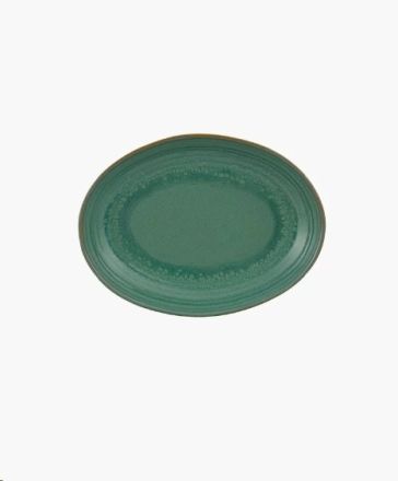 Jade fuente oval 27 cm 
